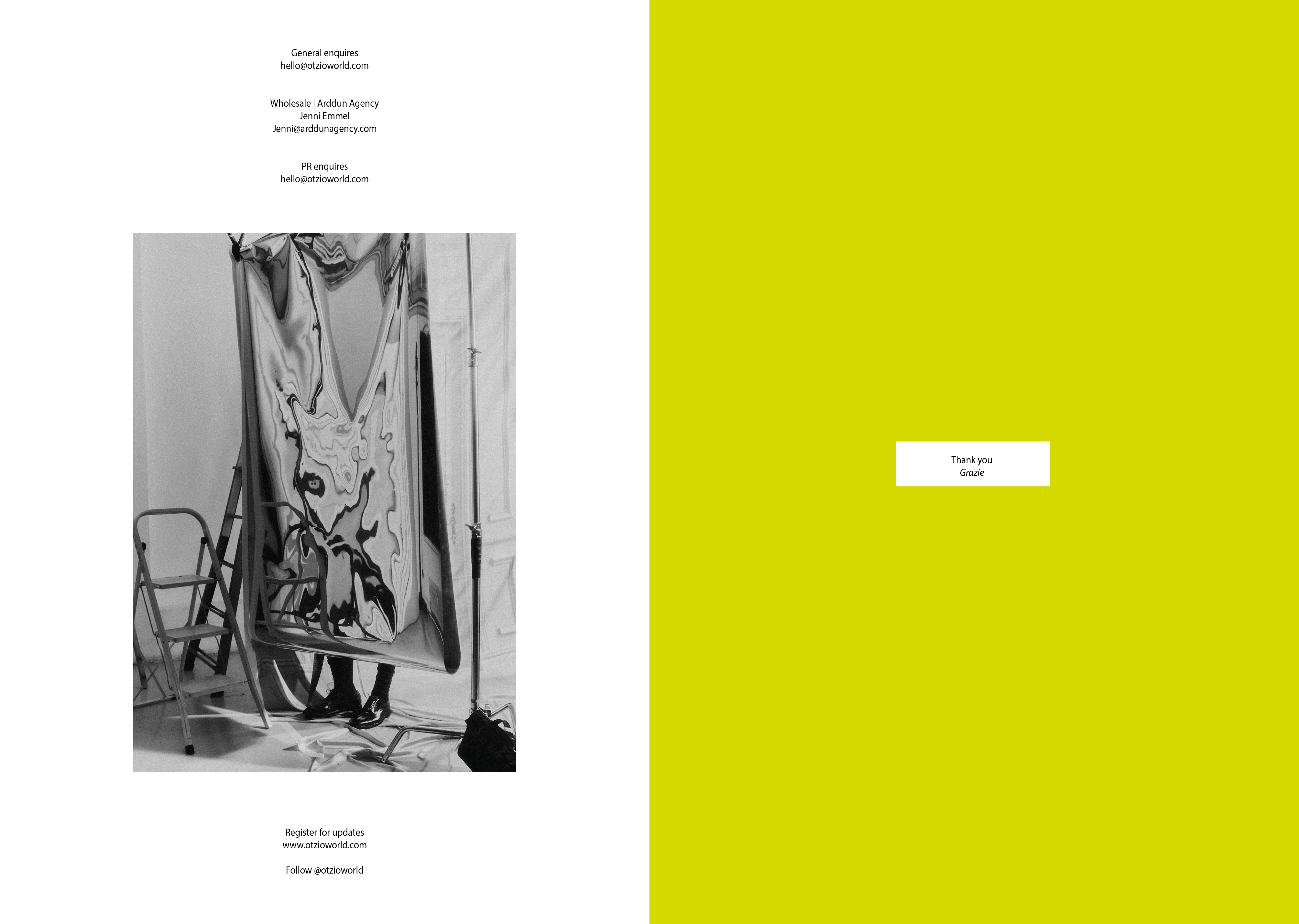 ōtzĭo 001. lookbook
